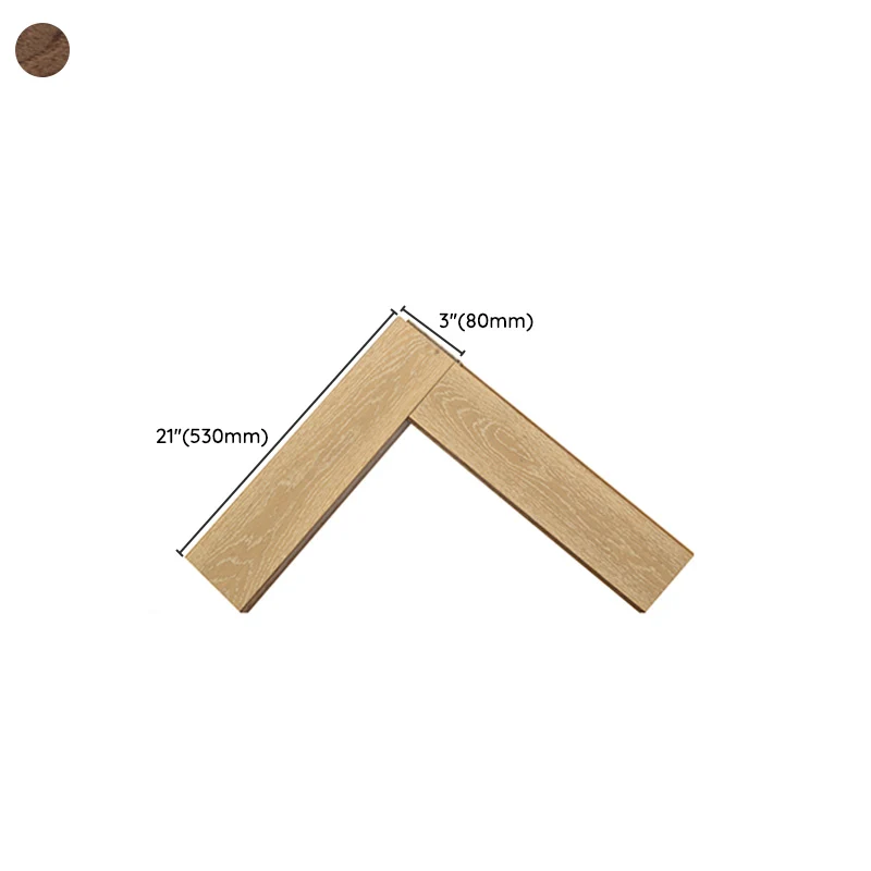 Tablones para pisos tradicionales Baldosa de madera con bloqueo de clic cepillada con alambre de madera maciza Clearhalo