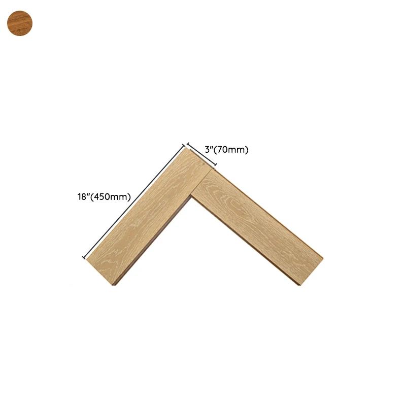 Tablones para pisos tradicionales Baldosa de madera con bloqueo de clic cepillada con alambre de madera maciza Clearhalo