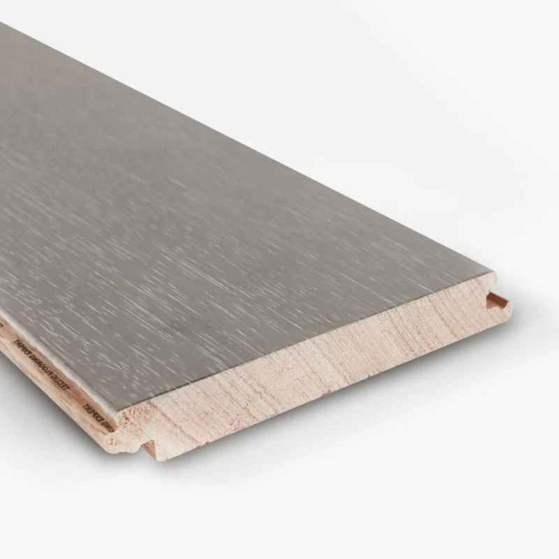 Tablones de pared de madera maciza, tejas de cubierta de madera dura modernas de madera gris Clearhalo