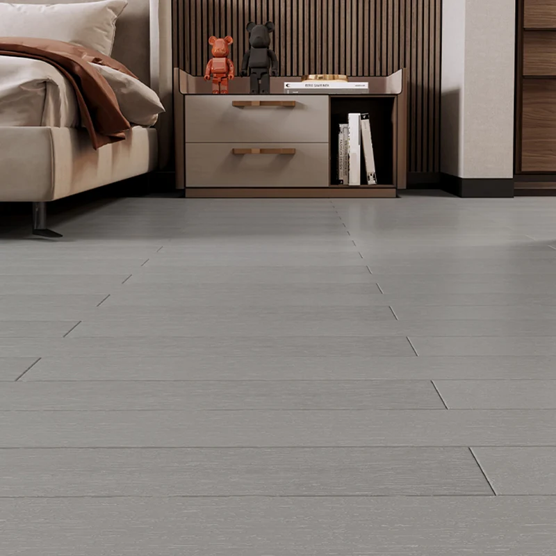 Tablones de pared de madera maciza, tejas de cubierta de madera dura modernas de madera gris Clearhalo