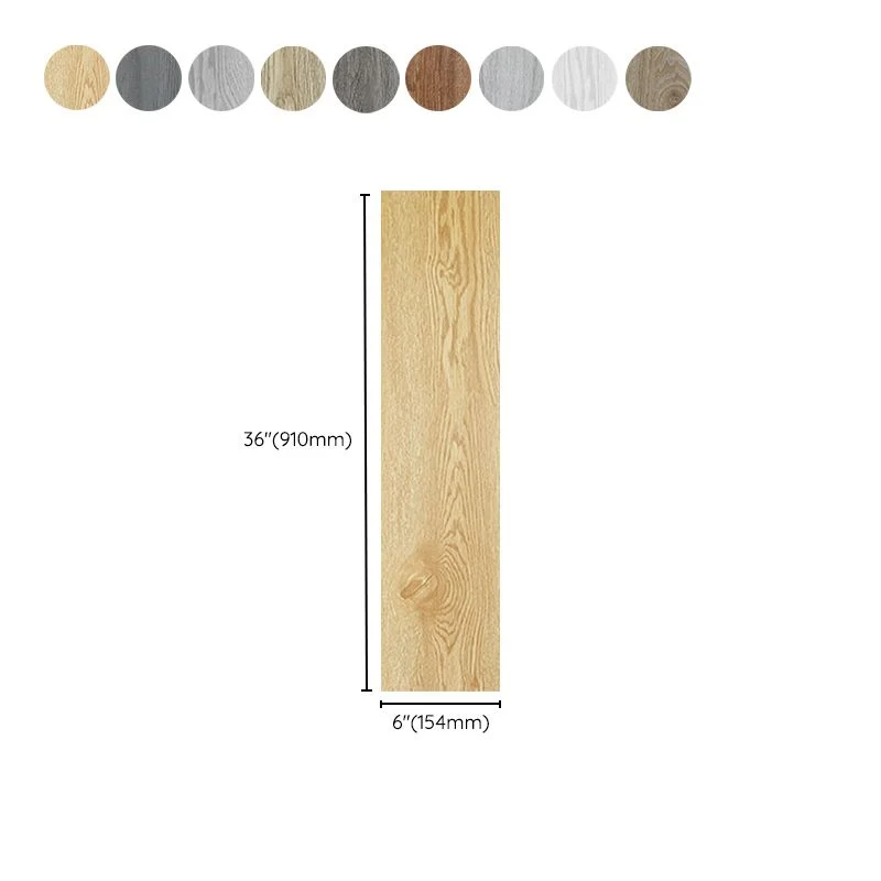 Tablones de piso de madera con cierre de clic, cepillado con alambre, pieza de moldura tradicional Clearhalo