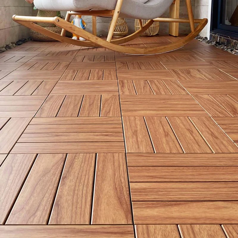 Tablones de piso de madera marrón Tablones de madera recuperados autoadhesivos de madera Clearhalo