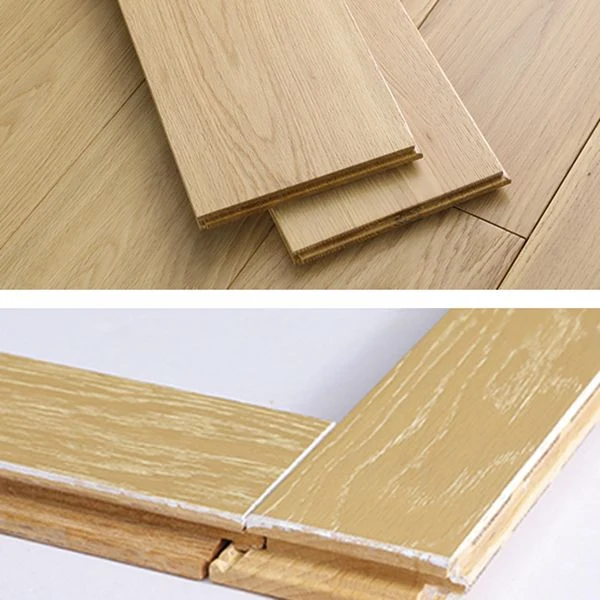 Tablones de suelo de bloqueo de clic resistentes al agua cepillados con alambre de madera moderna Topo Clearhalo