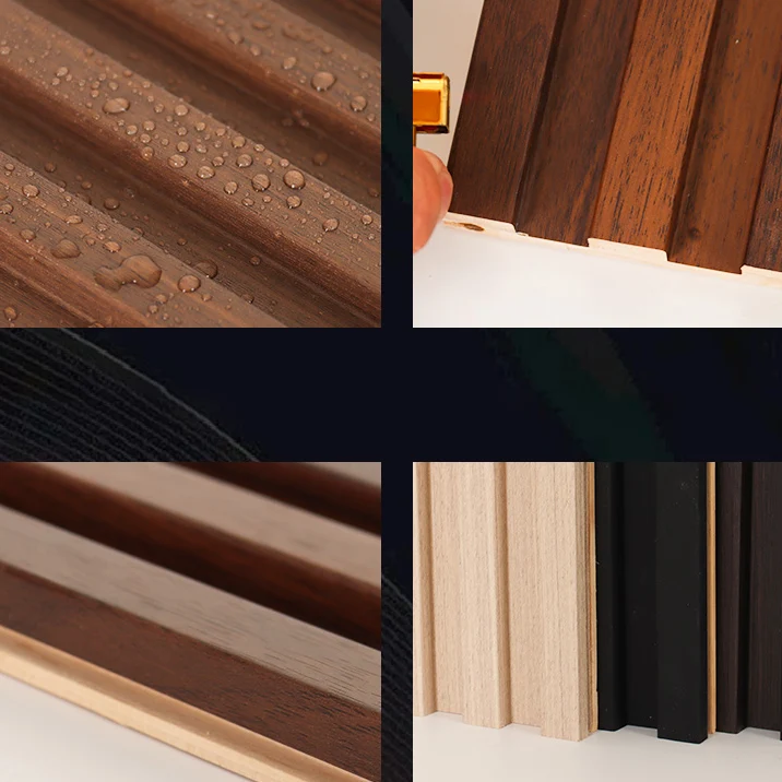 Techo de pared Shiplap interior impermeable resistente los arañazos con paneles de madera de pino Madera Clearhalo