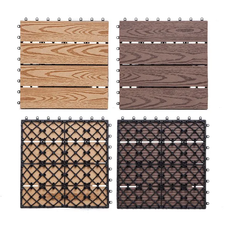 Tradición Rectángulo Madera Azulejos Alambre Cepillado Marrón Ingenierí Madera para Patio Jardín Cafe Clearhalo