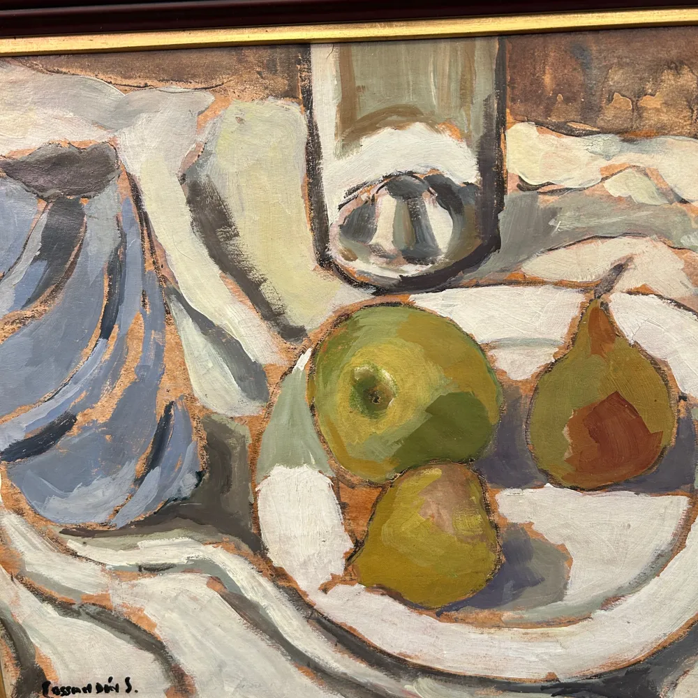 Eduardo Ossandón - Óleo sobre papel ‘Bodegón frutal' Colección Exclusiva