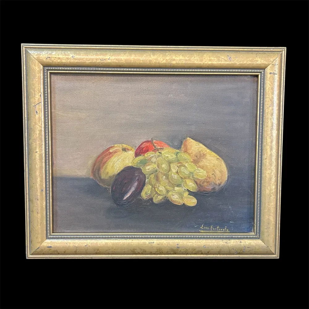 Luís Torterolo - Óleo sobre tela ‘Bodegón de frutas de la estación’ Colección Exclusiva