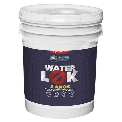 Impermeabilizante Waterlock 5 ños Cubeta Blanco CORONA
