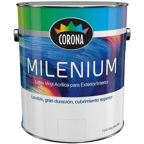 Pintura Base Galon Mileniun Corona Blanco