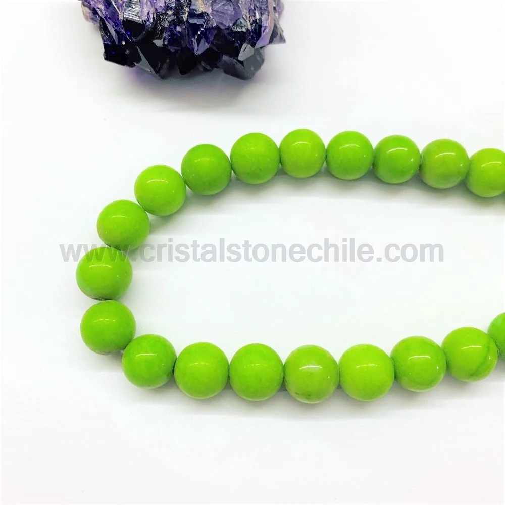 ONIX ESMALTADO | 10MM | VERDE MANZANA MATTE CrystalStone & Rosas 919