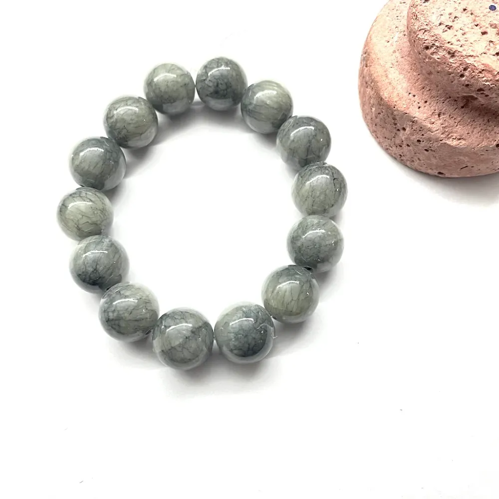 ONIX ESMALTADO | 14MM | GRIS CrystalStone & Rosas 919