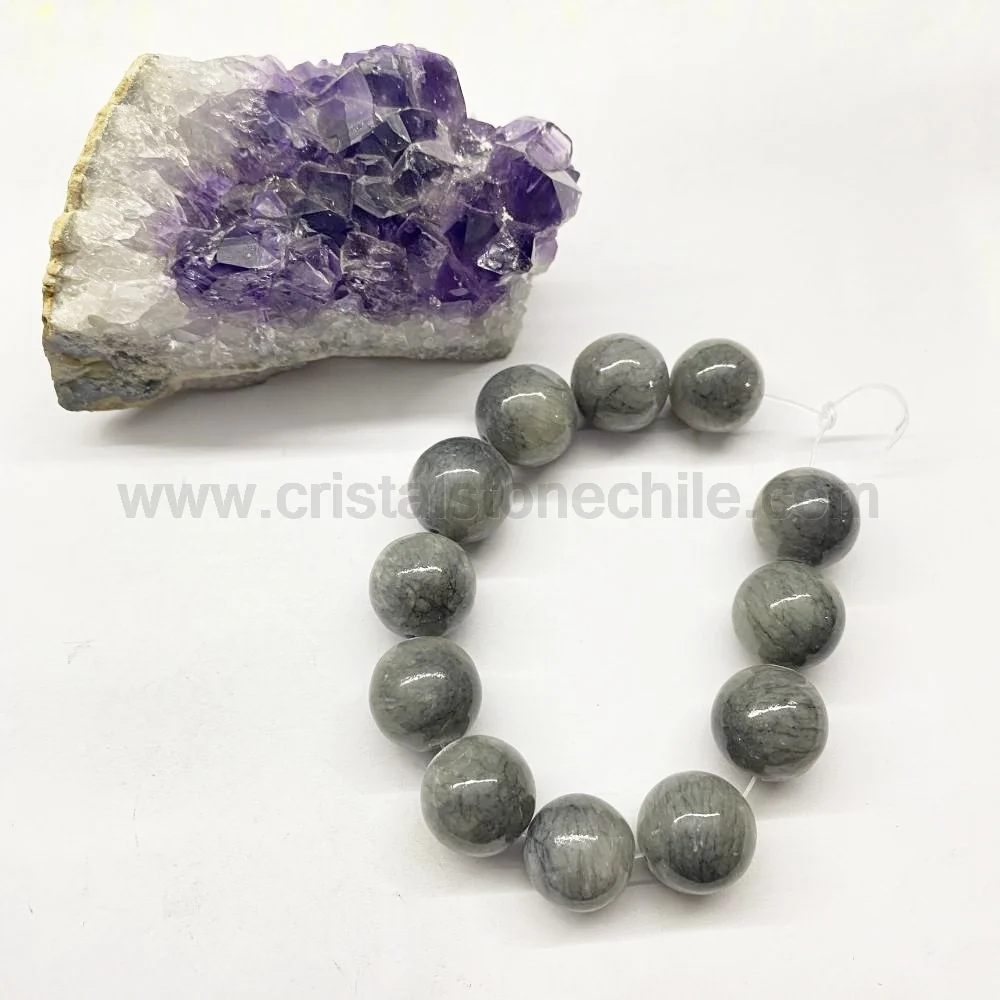 ONIX ESMALTADO | 16MM | GRIS CrystalStone & Rosas 919