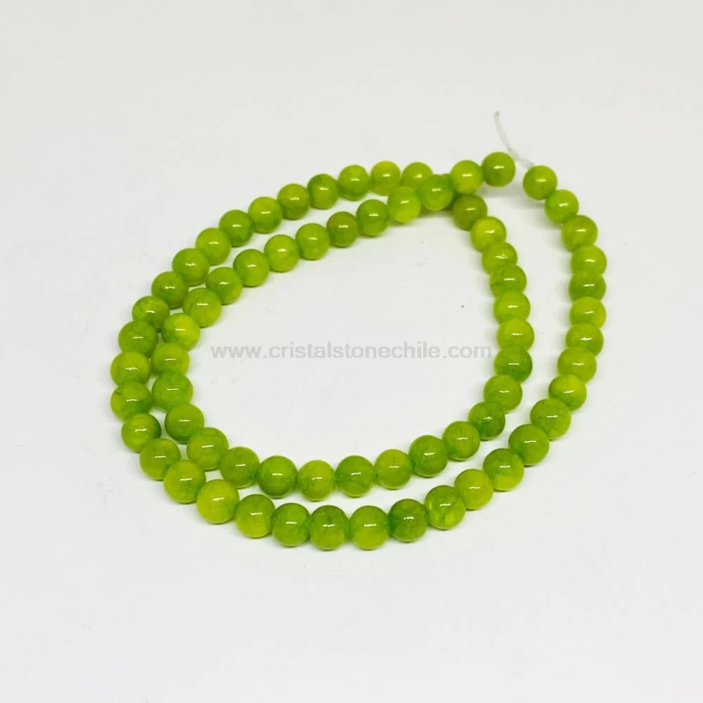 ONIX ESMALTADO | 6MM | VERDE MANZANA CrystalStone & Rosas 919