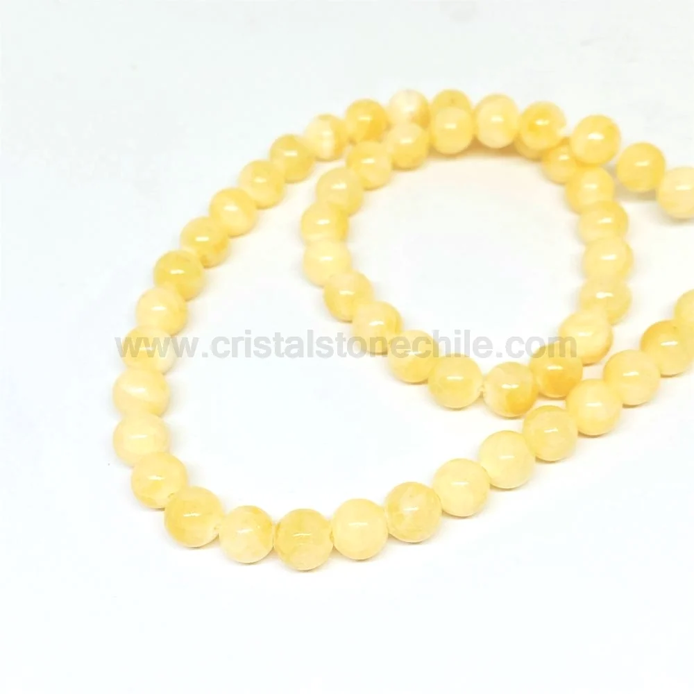 ONIX ESMALTADO | 8MM | MANTEQUILLA CrystalStone & Rosas 919