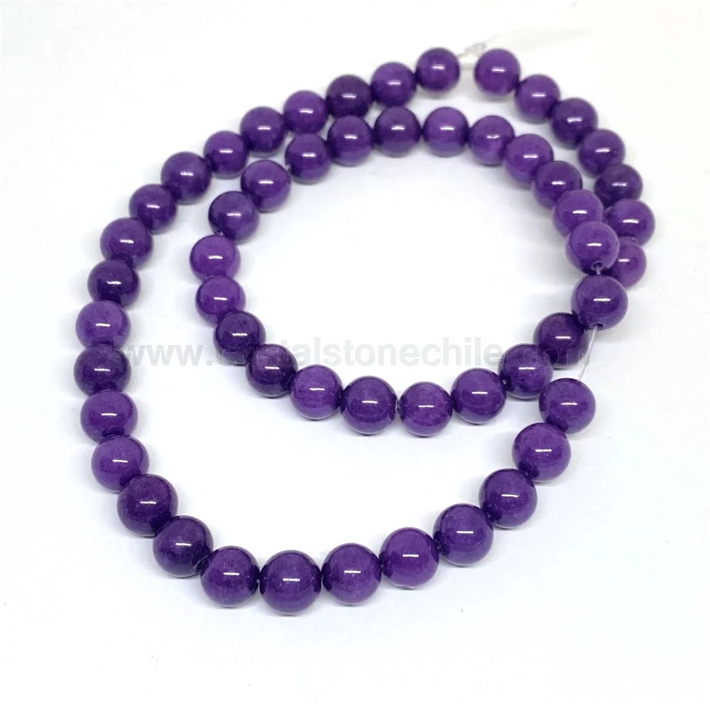 ONIX ESMALTADO | 8MM | MORADO CrystalStone & Rosas 919