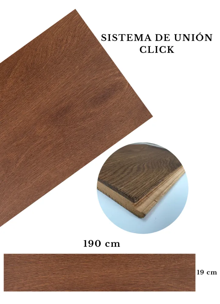 MADERA DE INGENIERIA ROBLE SELVA (CAJA 2.166 M2) DULCE HOGAR