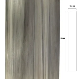 PISO VINILICO SPC BROS 6.5MM FLOORING #20246 GREY LATTE 1524X228X6.5MM(2.08 M2XCAJA) DULCE HOGAR