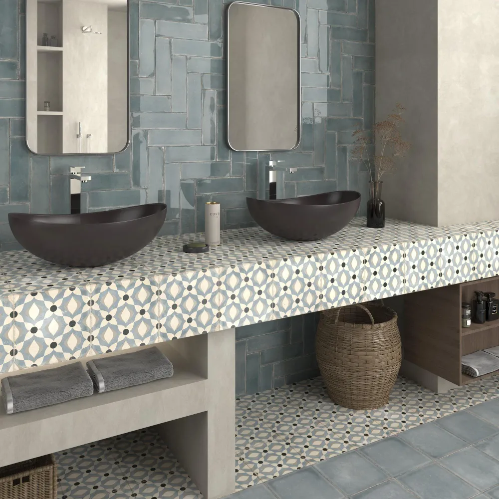 DUNE Atlantique 189159 Bleu 20 X 20 DUNE CERAMICA, S.L.
