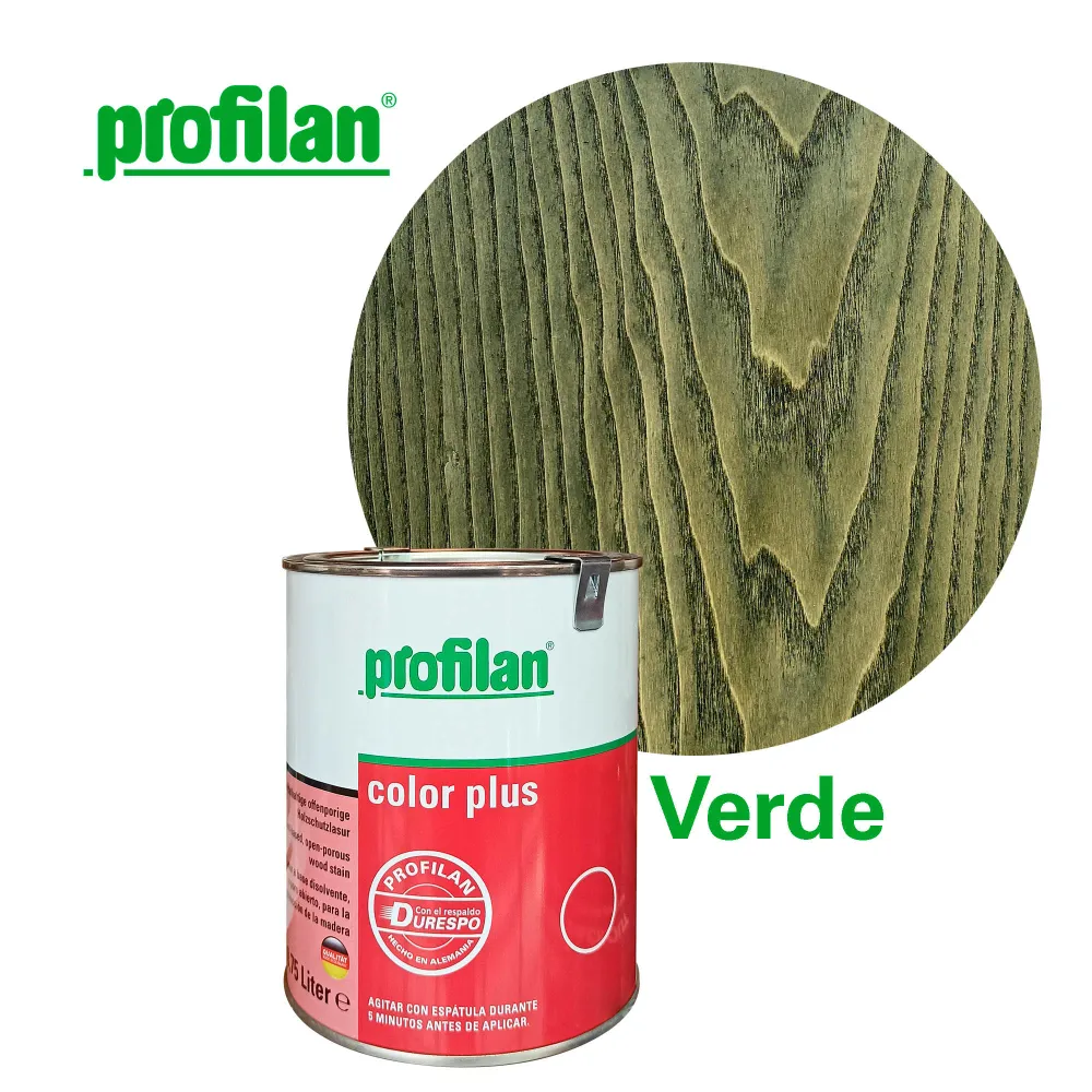 Recubrimiento Para Madera Profilan Color Plus Verde Durespo