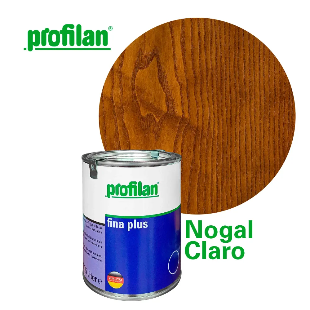 Recubrimiento Para Madera Profilan Fina Plus Nogal Claro Durespo