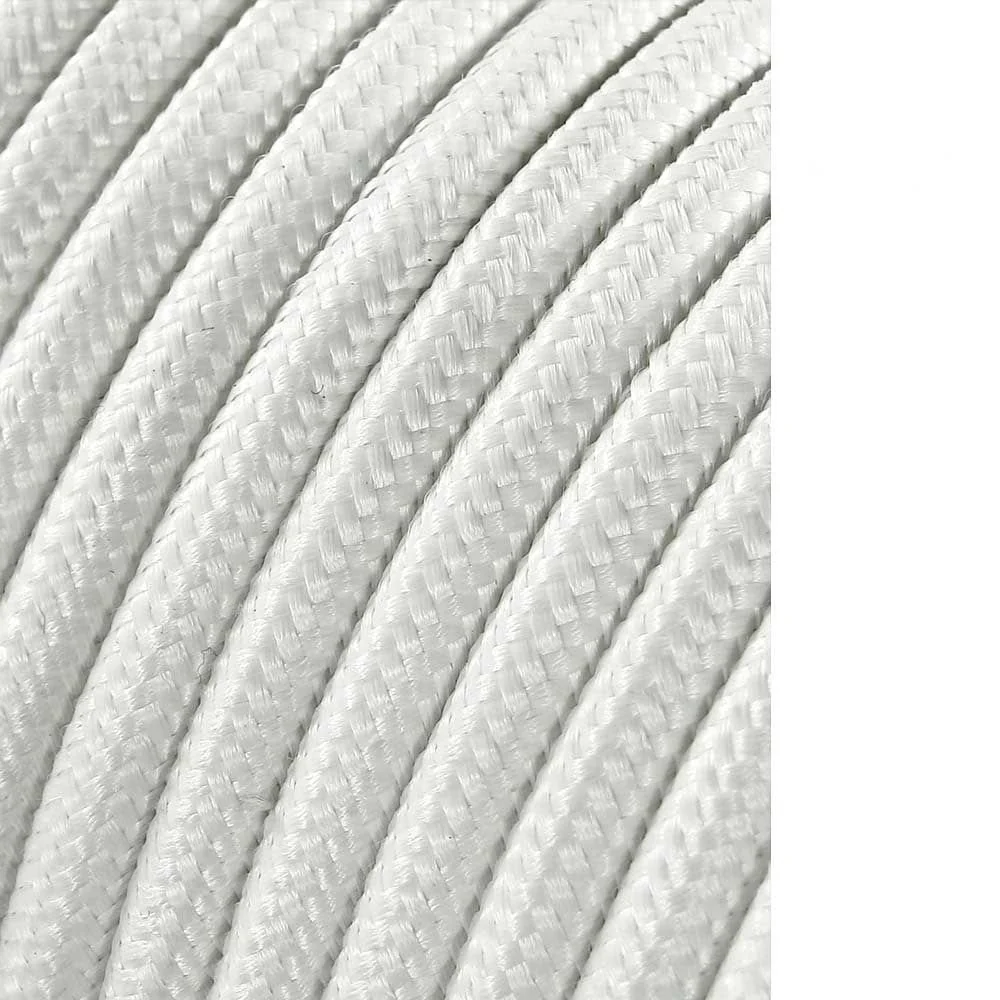 CARRETE CABLE CORDÓN TUBULAR H03VV-F 2 x 0,75 mm² BLANCO, 5 m EDM