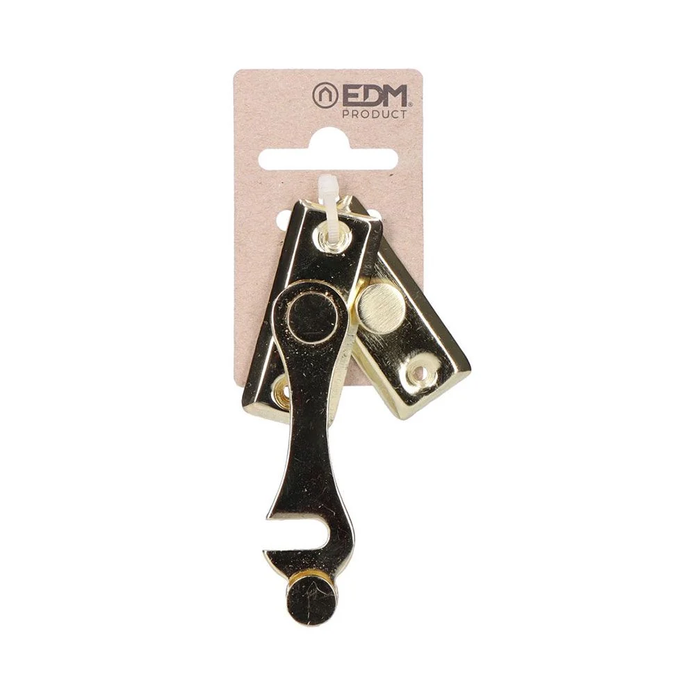 PESTILLO IZQUIERDO HIERRO LATÓN 8cm EDM