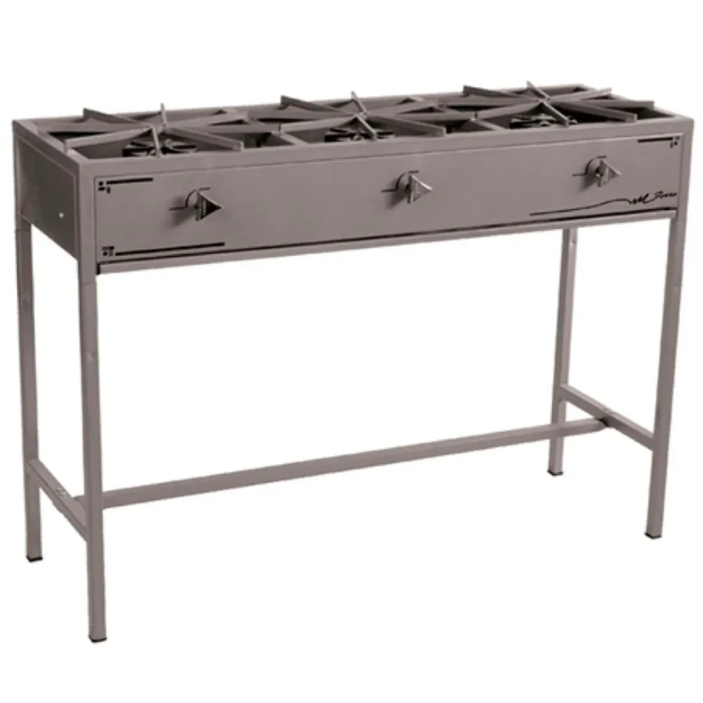 Parrilla 3 Q 1.20X.40X.85 Estructural L3 Electrodomesticos Olvera