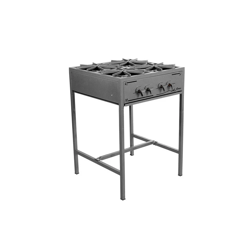 Parrilla 4 Quemadores Estructural 60cm Electrodomesticos Olvera