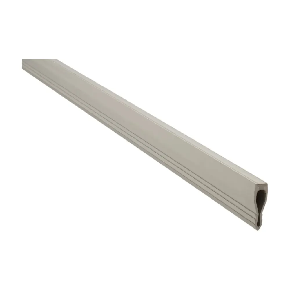 Junta De Dilatacion De PVC Flecha 25mm x 2.5ml Gris - Emac NovoJunta 1 PVC