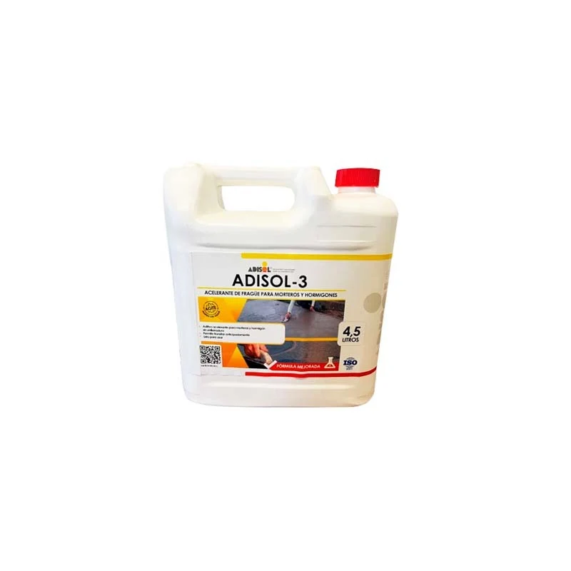 ADISOL 3 ACELERANTE BIDON 5LTS FERRETERIA CHACABUCO
