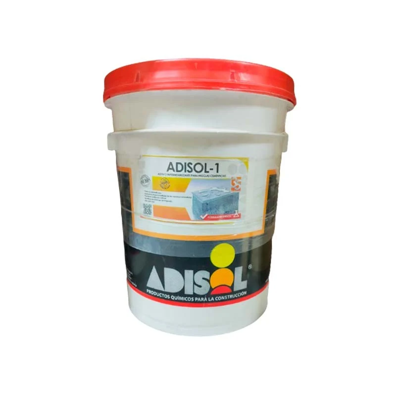 ADISOL 1 ADITIVO IMPERMEABILIZANTE 18LTS FERRETERIA CHACABUCO