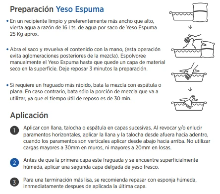 YESO ROMERAL 25 KG FERRETERIA CHACABUCO