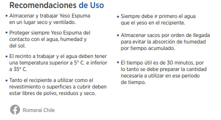YESO ROMERAL 25 KG FERRETERIA CHACABUCO