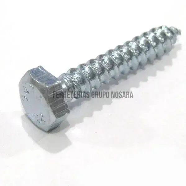 TORNILLO TIRAFONDO 1/2 X 8 FERRETERÍAS GRUPO NOSARA