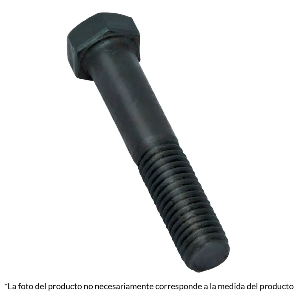 Bolsa con 100 tornillos 1/4" x 3/4" acero grado 5, Fiero