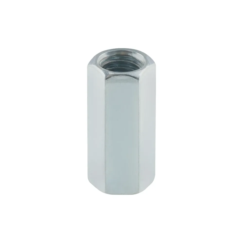 Bolsa con 5 tuercas cople, 3/8" acero galvanizado , FIERO