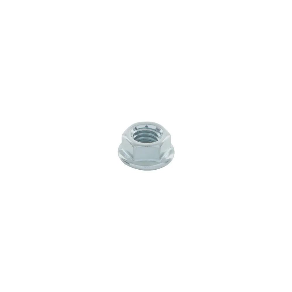Bolsa con 50 tuercas flange, 3/8", acero galvanizado, FIERO