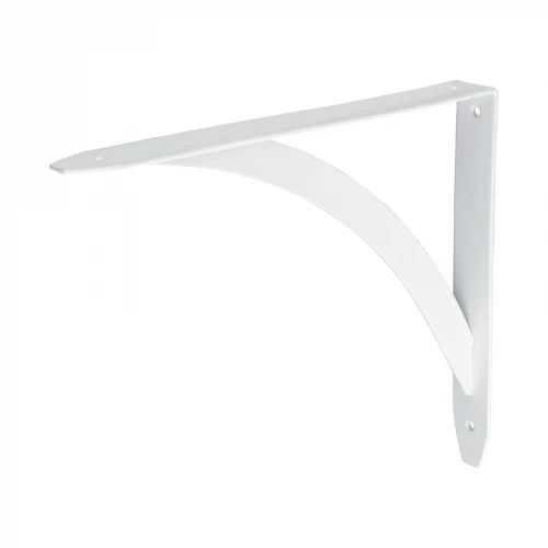 Ménsula reforzada blanca 8 x 10' diseño barra, Fiero 47697 MED-10BB