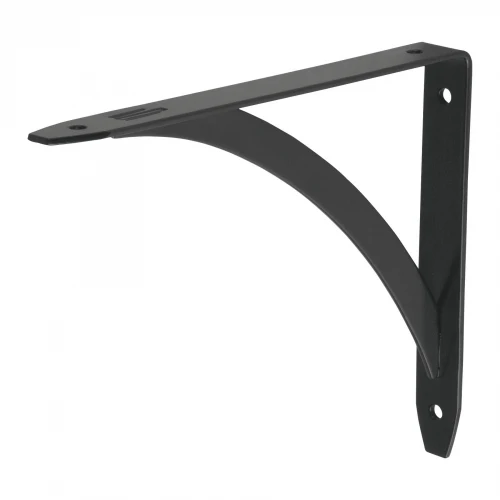 Ménsula reforzada negra 5 x 7' diseño barra, Fiero 47698 MED-6NB
