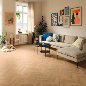 Suelo Laminado FINfloor Durable AC6 Espiga Dijon Finsa