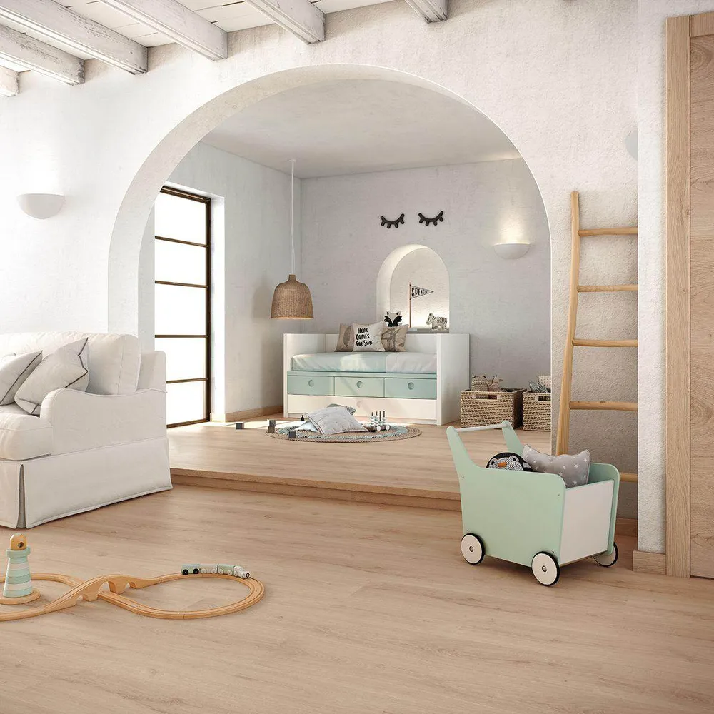 Suelo Laminado FINfloor Durable AC6 Roble Kalas Arena Roble Finsa