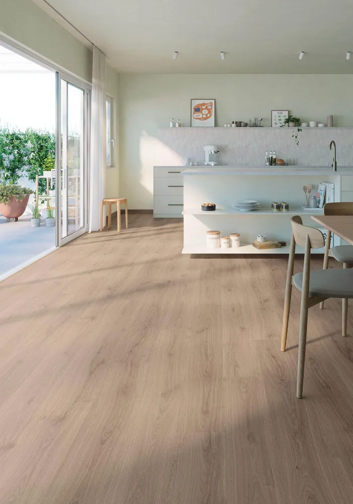Suelo Laminado FINfloor Durable AC6 Roble Kalas Pardo Roble Finsa