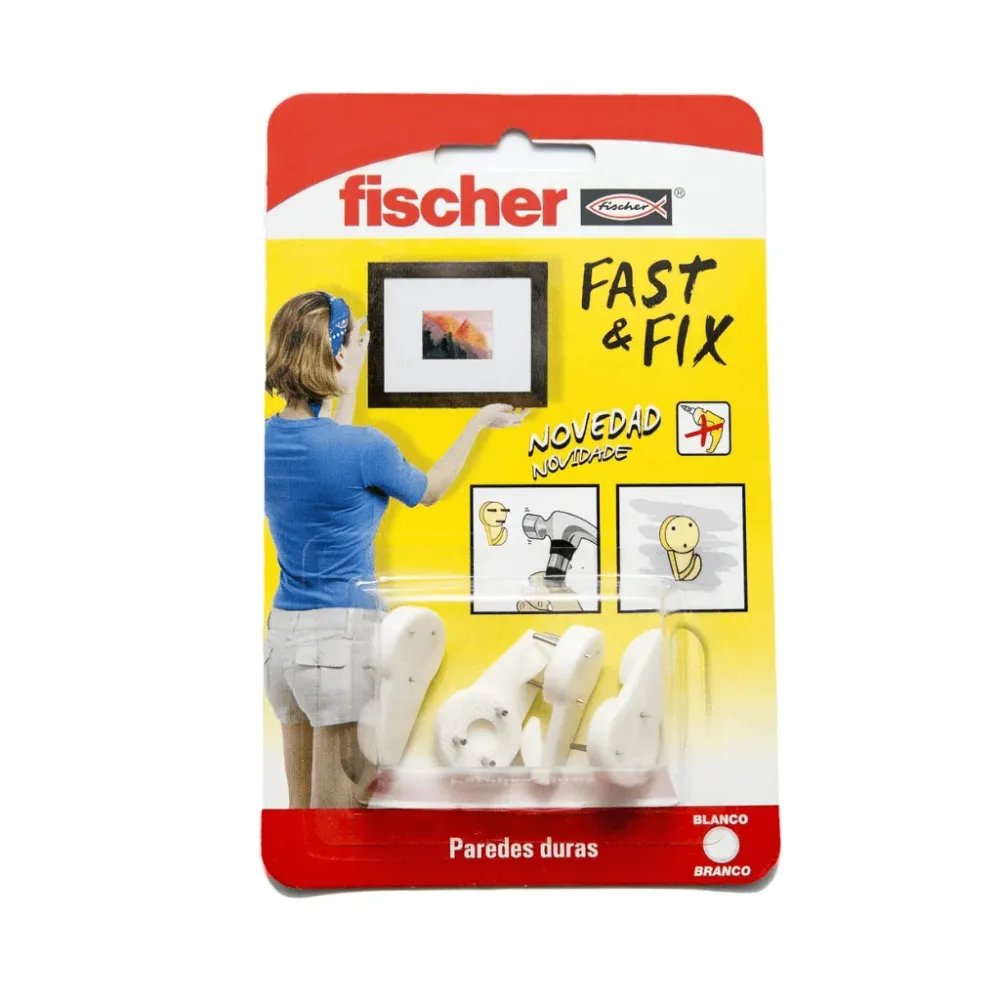 Colgador 3 Puntas Fast & Fix fischer