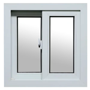 Ventana Francesa UPVC 1.00 m X 1.00 m - Perfil 80mm. (Incluye mosquitero) FM