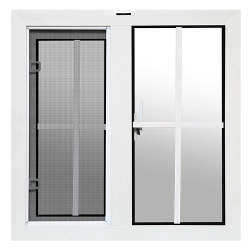 Ventana Francesa UPVC 1.50 m X 1.20 m - Serie 58 (Incluye mosquitero) FM