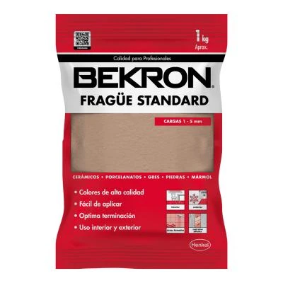 Frague para ceramica 1kg Beige