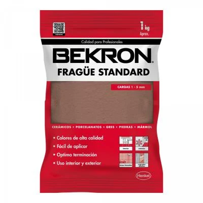 Frague para ceramica 1kg Beige