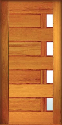 Puerta de Madera Maciza 36" x 84" Eg367 Galon