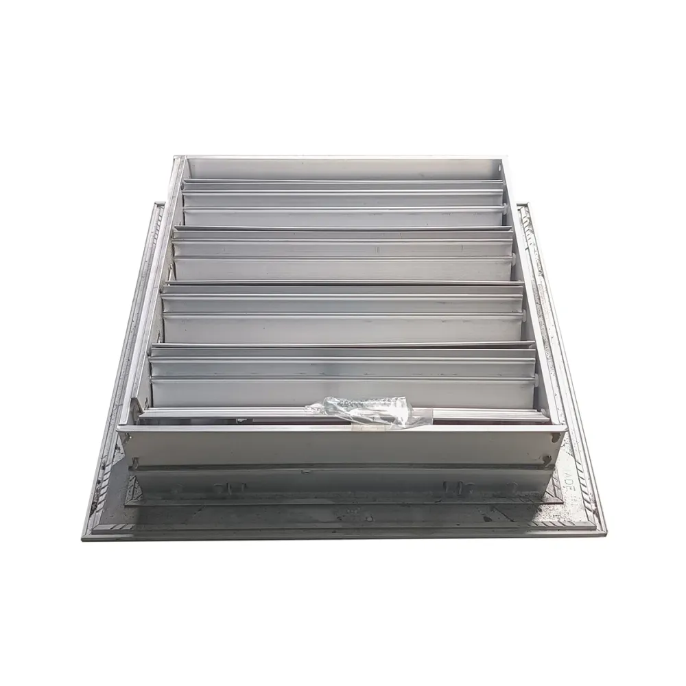 Difusor Aluminio D 4V Con Control 12" X 12" Venas Recta GEN