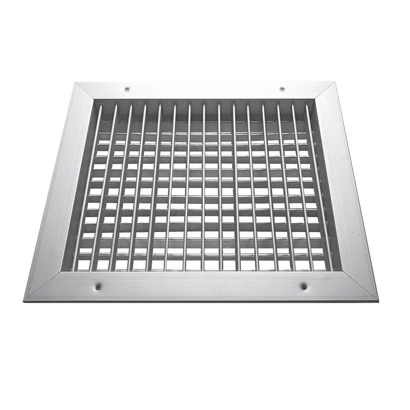 Rejilla Suministro 12"X12" Doble Def. S/C GEN